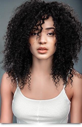 Outstanding Biracial Black Woman Hairstyle Long Wedge Cut Hairstyles Simple Cute