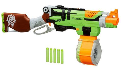 Nerf Zombie Strike Slingfire Nerf Gun Attachments