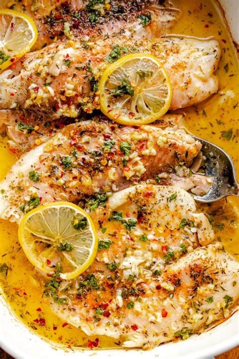 How To Make Baked Tilapia With Herb Butter