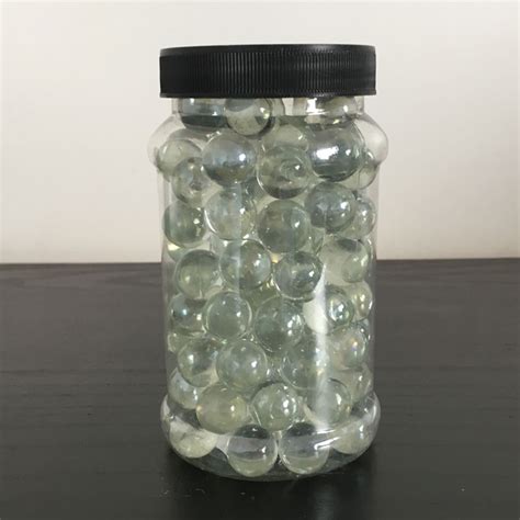Buy 700g Clear Marbles Decorative Pebbles Craft Vase Decoration Uk