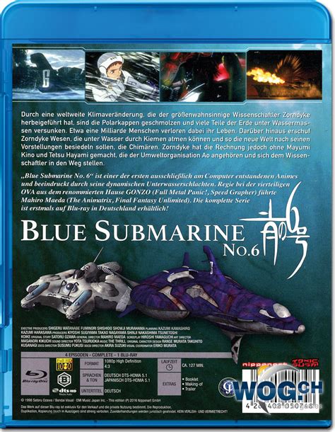 Hi all and welcome to demolition d+'s thirteenth episode of should you watch? Blue Submarine No. 6 - Collector's Edition Blu-ray [Anime ...