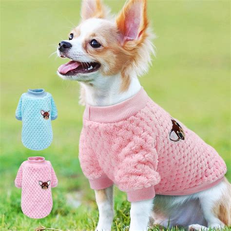 Clothes Pet Chihuahua Pug Clothing Jackets Yorkies Winter Cute