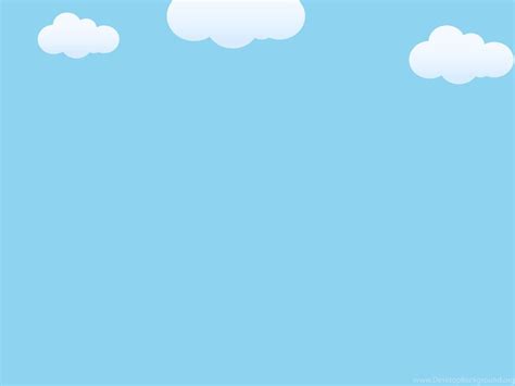 Powerpoint Templates Ppt Background Clouds On Blue Sky