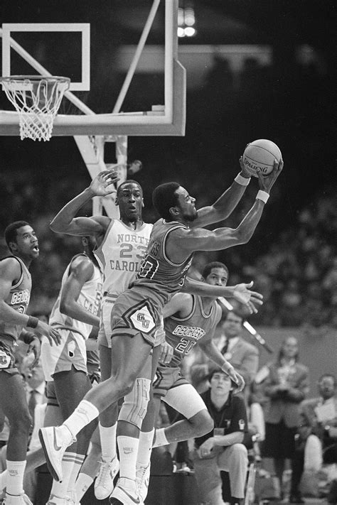 He stayed in the game only long enough to take the free throws. Michael Jordan Trivia Volume 1: The NCAA Years