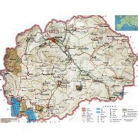 Detailed Physical Map Of Macedonia Macedonia Europe Mapsland