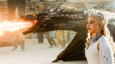 Drogon Rescues Daenerys Targaryen Game Of Thrones Season 5 Episode 9 S05e09 Youtube