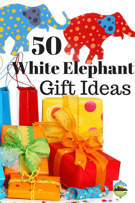 50 White Elephant T Exchange Ideas Christmas Elephant White