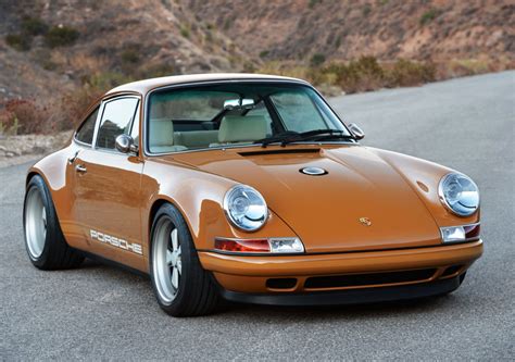 This Burnt Orange Custom Porsche Is What Automotive Perfection Looks