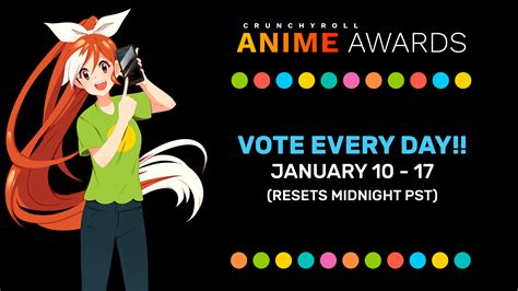 Crunchyroll Anime Awards Announces Nominees Launches Voting