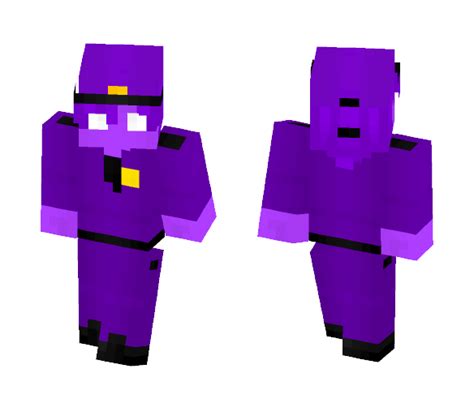 Download Fnaf Purple Manvincent Minecraft Skin For Free