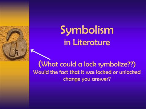 Symbolism In Literature Pdf