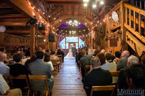 Served family style, loved ones savored delicious italian dishes upon modern square plates juxtaposed with round chargers. The Barn & Gazebo | Salem, Ohio Wedding Venue | Menning ...