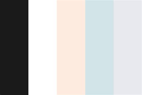 Minimalistic Aesthetic Color Palette