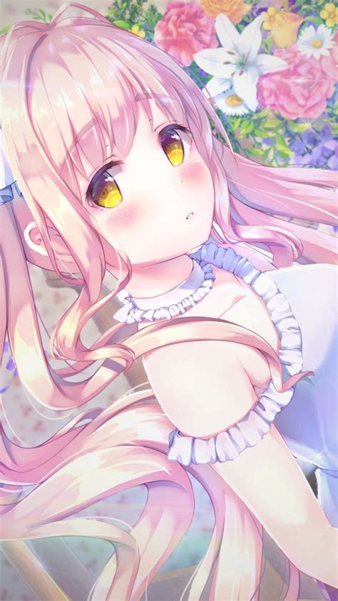Pink Kawaii Anime Desktop Background Download 2560x1440 Anime Girl