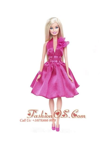 Pretty Princess Sequin Hot Pink Gown For Barbie Doll Fashion Dress Up Games Pink Gowns Dress Up