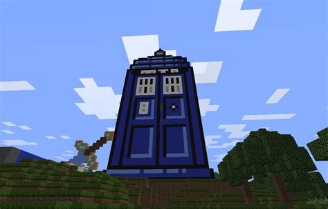 Tardis Template Doctor Who Tardis Pixel Art Minecraft Project