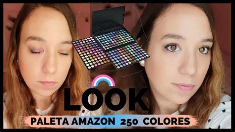 Look Con La Paleta De Amazon 250 Colores ¿merece La Pena Youtube