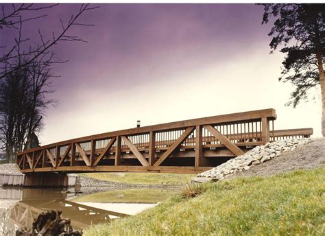 Truss Girder Bridges - Sarum Hardwood Structures, Timber Bridges