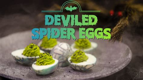 Halloween Deviled Spider Eggs Magicalbutter Youtube