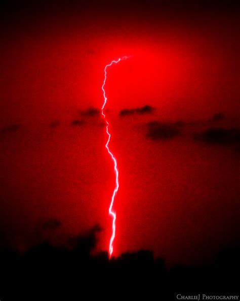 Real Lightning Strike This Was Taken Outside Tabor City N Flickr