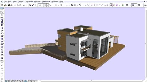 All textures are done automatically. ArchiCAD 17 New Features: Exporting 3D models to Google ...