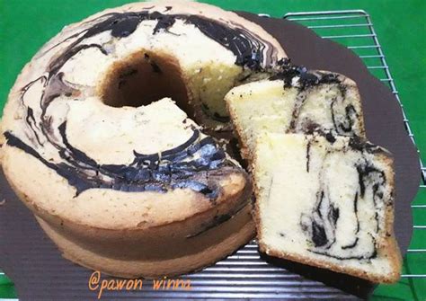 Langkah awal panaskan oven 180 derajat celcius. Resep 94. Marble cake / bolu marmer super lembut oleh ...