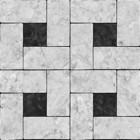 Black And White Marble Tile Texture Seamless 14145
