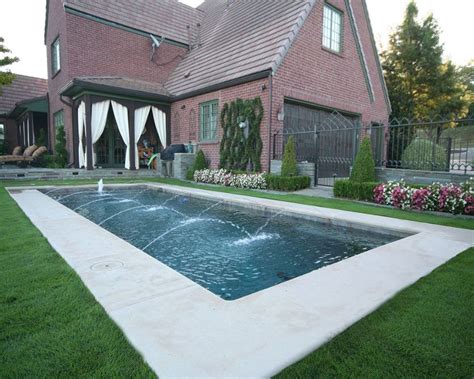 Great small inground pool ideas can always be tricky to bring into production. Pool Deck Jets: Pros/Cons, Design Ideas & More - Pool Research