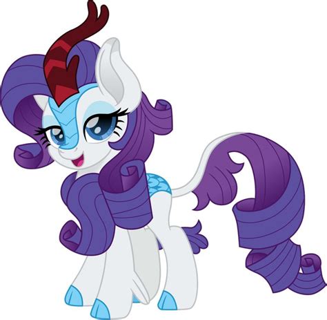 A Pony With Purple Hair And Blue Eyes