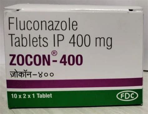 Zocon 400mg Fluconazole Tablets Fdc At Rs 780box In Surat Id
