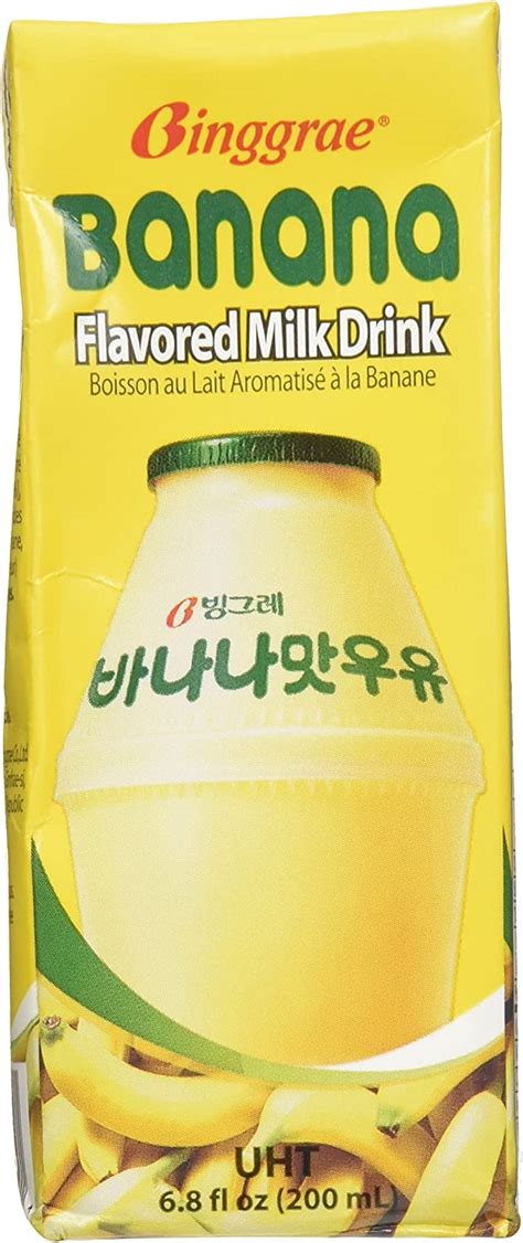 Binggrae Banana Flavor Milk 6 Pack By Binggrae Uk Grocery