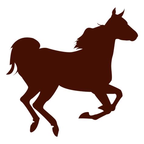 Diseño Png Y Svg De Caballo Corriendo Silueta Para Camisetas