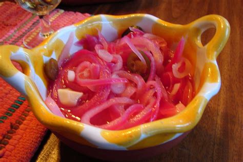 Texas To Mexico Mexican Pickled Onions Cebollas Curtidas Perfect Side