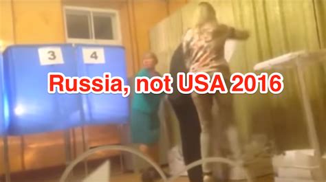 A Video Alleging Us Election Fraud Actually Features Events In Russia