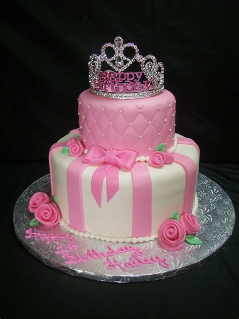 1st Birthday — Redpink Princess Birthday Cake Cool Birthday Cakes