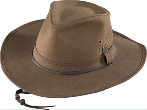 Henschel Waxed Cotton Australian Brimmed Hat Hats Pioneer Trek