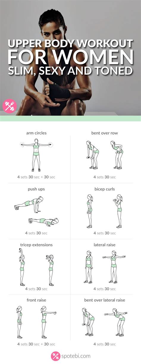30 Minute Upper Body Workout For Women Upper Body Workout For Women