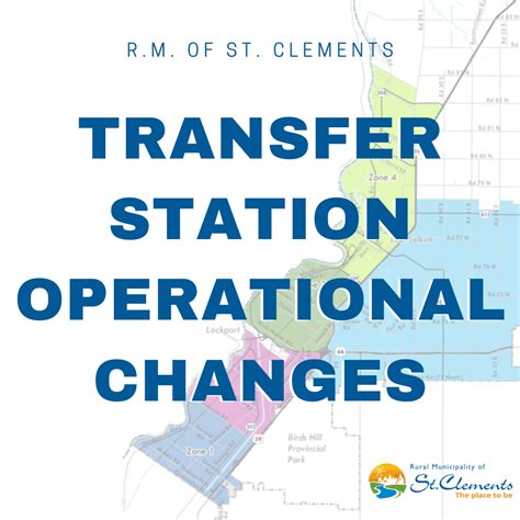 Transfer Station Operational Changes Rural Municipality Of St Clements