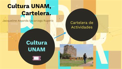 Cultura UNAM Cartelera By Jacqueline A Escarcega Rugerio