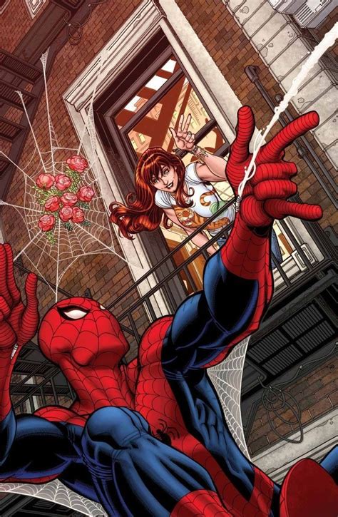 Spider Man and Mary Jane Comics spiderman Amazing spiderman Superhéroes