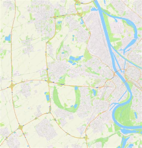 Ludwigshafen Am Rhein Vector Map Modern Atlas Aipdf Boundless Maps