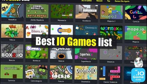 The Best Io Game List That You Can Find Tennar 🕹️ Io Game Guide