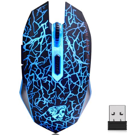 Vegcoo C10 Wireless Gaming Mouse Rechargeable Silent Optical Mice With