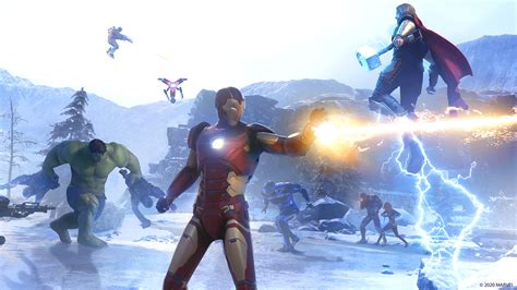 Marvels Avengers Beta Hands On Impressions Pc Gamer