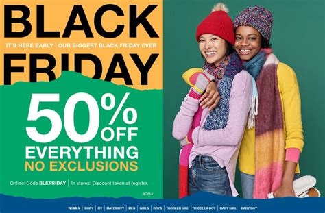 What Sale Is For Baby Gap For Black Friday - GAP Black Friday Ad 2018