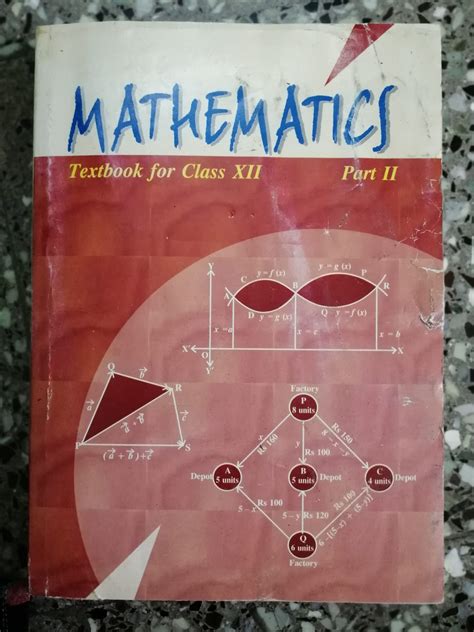 Buy Mathematics NCERT Textbook For Class 12 (PART-2 ...