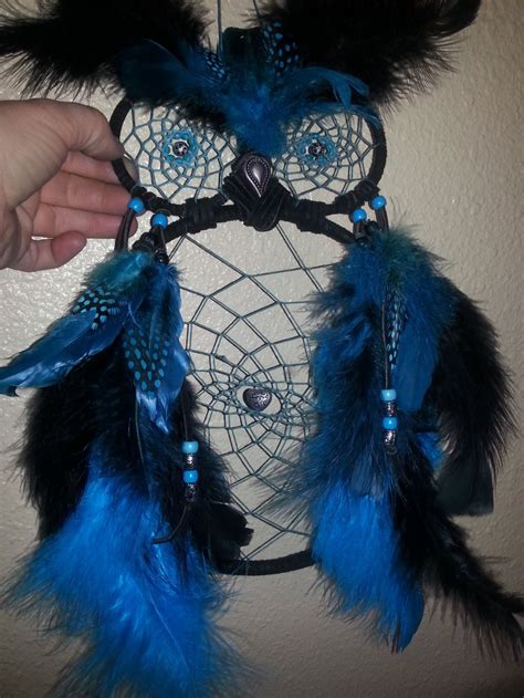 Night Owl Dream Catcher By Coedreamcatching On Etsy Owl Dream Catcher