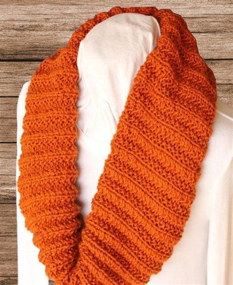 Knitting Pattern 2 Row Repeat Seed Stitch Rib Cowl Easy Versatile Infinite Scarf Feat Cowl