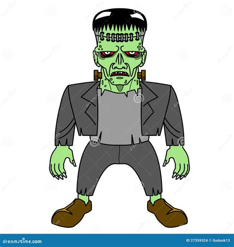 Halloween Frankenstein Stock Illustration Illustration Of Light 27359324