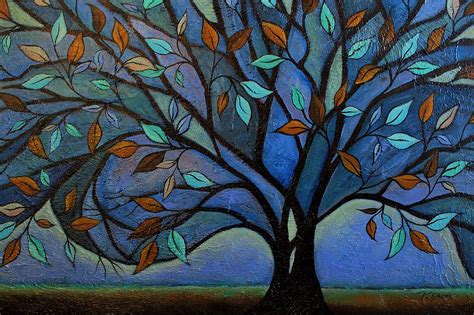 Together Entwined Painting By Peggy Davis Fine Art America